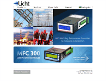 Tablet Screenshot of licht-labs.com